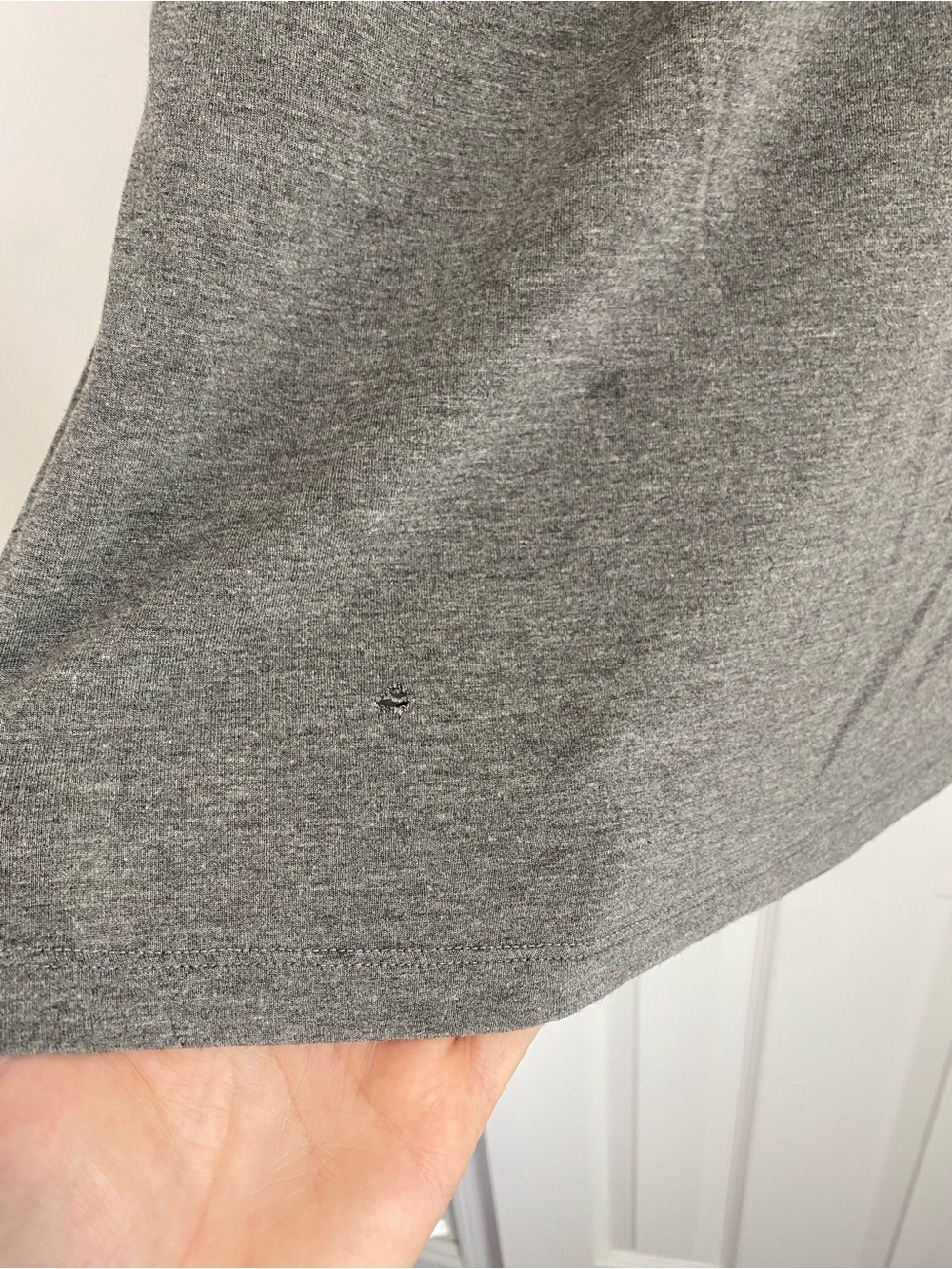 All Saints Draped Tank Top - Gray - Picture 2 of 3